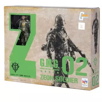 ГМГ. (Гандам Военное поколение) Мобильный костюм Гандам Княжество Зион Армия 04 Обычный костюм солдата Подвижная фигурка