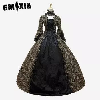 GMXIA Женская мода весна-осень однотонные повседневные платья с длинным рукавом и квадратным воротником с высокой талией S красный