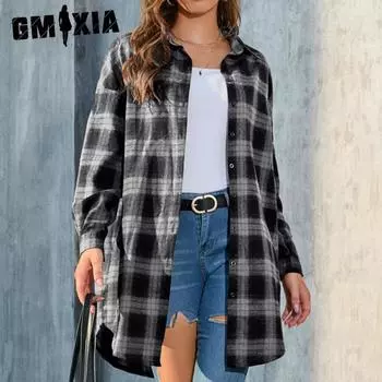 GMXIA Женские модные повседневные осенне-зимние кардиганы с длинными рукавами S красный