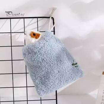 Гнездо для хомяка, теплый спальный мешок для маленьких домашних животных, уютное безопасное место для отдыха с регулируемым шнурком для хомяков, морских свинок, ежей, белок розовый