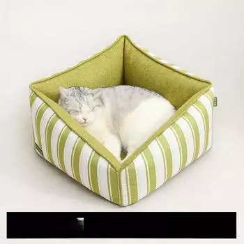Гнездо для кошек на все времена года Съемная и моющаяся полузакрытая полностью закрытая спальная кровать 50*50*25cm