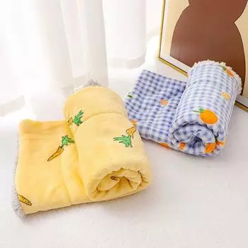 Гнездо для маленьких и средних кошек, собак, лежанка для собак, товары для сна для домашних животных, матрас для щенков, подстилка для собак, одеяло для домашних животных S-40x55cm-Orange Grey