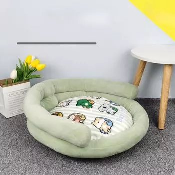 Гнездо для питомца Ins Style, диван-гнездо для кошек и собак, универсальное гнездо с принтом, осенне-зимнее гнездо для кошек и собак 50cm