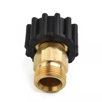 Гнездо M22 15 мм (стандарт) Переходник на штекер M22 14 мм медь+пластик