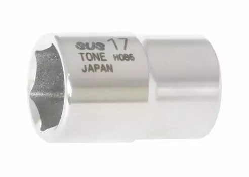 Гнездо TONE SUS Угол привода Ширина под ключ 17 мм (шестиугольный) С4В-17 12,7 мм (1/2 )