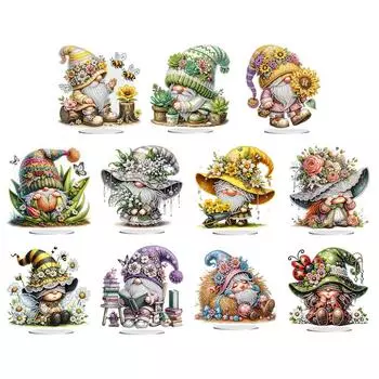 Gnome Desktop Алмазные художественные наборы Алмазная живопись Настольные украшения Домашний декор LL240