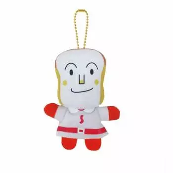 Go! Anpanman Finger Puppet NEW Fluffy Doll Shokupanman 80825