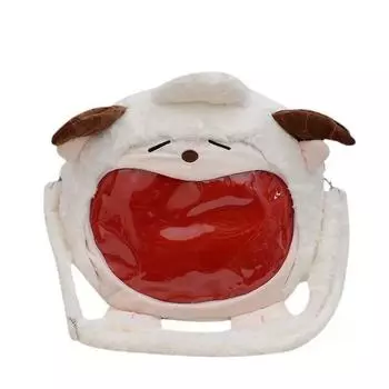 Goal Pleasant And Big Big Wolf Paddi Theme Plush Itabag Large Capacity Backpack