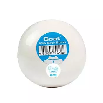 Goat Bath Bomb Мыло для ванны Козье молоко Нежное питательное мыло для ванны [Goat Soap Korea], 2 шт.