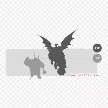 Гоббер Стоик Обширный Железный Наклейки-патчи из термотрансферной виниловой пленки для одежды DIY аппликации Моющиеся патчи