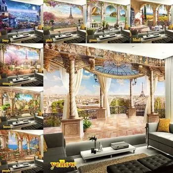 Гобелен для фотосъемки, ткань, гобелен для гостиной, замок, окно, настенный гобелен, богемный гобелен 100x75cm