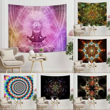 Гобелен для комнатыТкань для гостинойЕвропейский и американский гобеленНастенная ткань 100*75cm