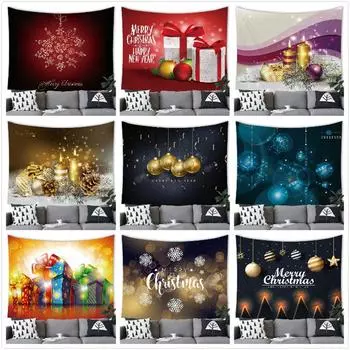 Гобелен для вечеринки в честь Рождества на стене 100x75cm