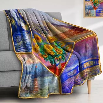 Гобелен в стиле ретро, картина маслом, мандала, гобелен, хиппи, психоделический, богемный, украшение для гостиной, спальни, одеяло M