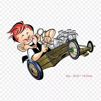 Gocomics Cart термопереносная печать виниловые нашивки наклейки для одежды DIY аппликации моющиеся нашивки