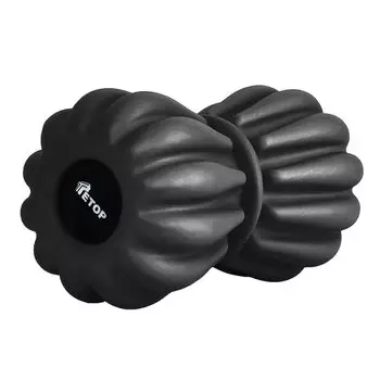 Год гарантии Нагрузка 500 кг Массажный мяч TETOP Растягивающийся мяч Эргономичный изогнутый дизайн ролика для ног Пресс для подошвы Арахисовый мяч Освобождение фасции Плечо Шея Икры