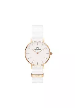 Год импорта Daniel Wellington DW Watch Petite Dover 28 мм Часы Бренд Стильный Розовое Золото Белый Подарок Подарок Подарок Модный Простой [Официальный Магазин/2