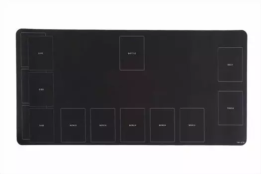 God of Toys Playmat Rubber Mat Simple Design 60 x 30cm Borderless Protects cards from scratches Makes games easier and smoother Easy to roll up