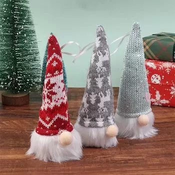 Год Рождественские Подарки Светящийся Гном Рождественская Безликая Кукла Веселое Рождественское Украшение Дома Навидад Натал Рождественский Подарок
