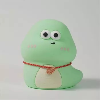 Год Змеи Светодиодная Красочная Атмосфера, Подарок на Новый Год и Весенний Праздник, USB Маленькая Ночь One Size зелёный