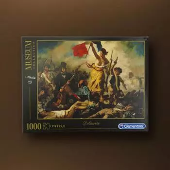 Богиня Свободы, ведущая людей, пазл из 1000 деталей с изображением знаменитой картины Клементони, популярная корейская настольная игра