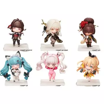 Goddess of NIKKE SAC Series Deformed Figure Sold in Box Victory (6 pieces)