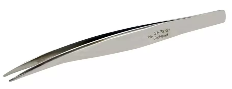 GodHand Power Tweezers Wide Tip Hobby Tool GH-PS-SH