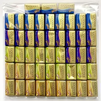 Godiva 48 штук типы x 12 штук Неаполитанские события Посыпка Рождество Валентина Белый день Поздравления Просто чувство Домашнее использование Шоколадные конфеты Большие