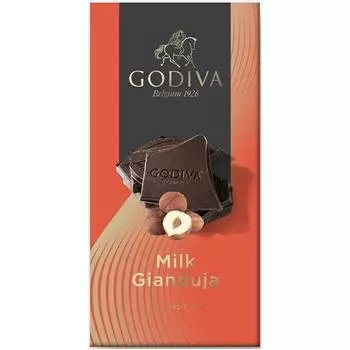 GODIVA Godiva Tablet Milk Gianduja 50 г. Эти таблетки изготовлены из молочного шоколада, смешанного с лесными орехами. Эти таблетки изготовлены из молочного шоколада, смешанного с 1