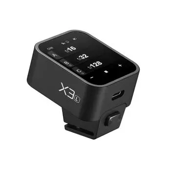 Godox Беспроводной передатчик вспышки X3L 2.4G TTL с автовспышкой и большим сенсорным экраном OLED Support Leica camera чёрный