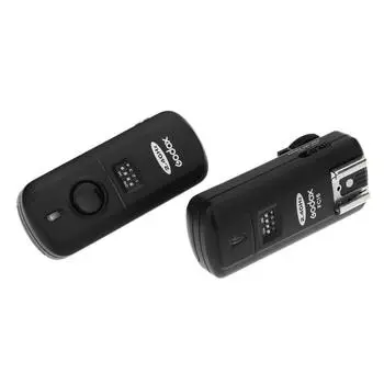 Godox FC-16, 2,4 ГГц, 16 каналов, беспроводная удаленная вспышка, студийный стробоскоп, затвор для Nikon D5100 JP Plug чёрный