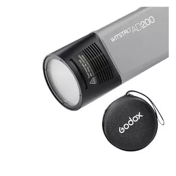 Godox H200R Separation Studio Flash Head Удлинительная головка Портативная со спиральной трубкой для вспышки Godox AD200