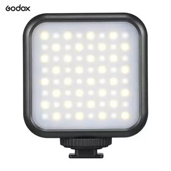 Godox LITEMONS LED6R RGB Светодиодная видеолампа Перезаряжаемая мини-заполняющая лампа 3200K-6500K с регулируемой яркостью 13 чёрный