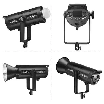 Godox SL300IIBi Studio Светодиодный светильник для видеосъемки, 320 Вт, мощный светильник для фотосъемки, 2800K6500K, с регулируемой яркостью 9 FX EU Plug