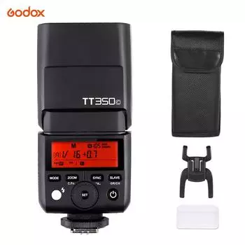 Godox Thinklite TT350C Mini 2,4G Беспроводная TTL камера Ведущая и ведомая вспышка Speedlite 1/8000s HSS для