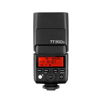 Godox Thinklite TT350O Mini 2,4G Беспроводная TTL-вспышка для камеры Ведущая и ведомая вспышка Speedlite 1/8000 с высотой