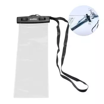 Godox TL-W30 Светодиодная трубка Водонепроницаемая сумка Прозрачная защитная сумка со шнурком для Godox TL30 прозрачный