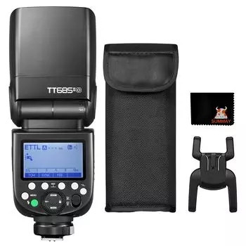 GODOX TTL Flash for Quick Release TCM Instant GN60 Manual Recycle Godox X Technical Approval Mark TT685II-O On-Camera Olympus/Panasonic Cameras,