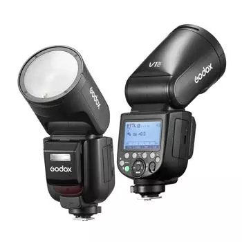GODOX V1 PRO C 2.4G Беспроводная вспышка для камеры 1/8000 с HSS Время перезарядки 1,3 с с режимом вспышки M/TTL 10 US plug чёрный