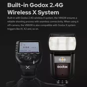 Godox V860III-P Беспроводной TTL передатчик/приемник вспышки Speedlite Ручная/автоматическая вспышка для камеры US Plug
