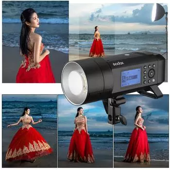 Godox WITSRO AD400Pro Универсальная уличная вспышка Speedlite TTL с автоматической вспышкой GN72 1/8000 с HSS 2,4G US Plug