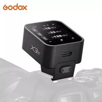 Godox X3 Flash Trigger TTL HSS 2,4 ГГц Беспроводная система X светодиодный передатчик сенсорного экрана Быстрая зарядка для Canon Nikon Sony Fujifilm for Nikon Presale