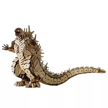 Godzilla 2023 Bamboo 3D Puzzle DIY набор для творчества, который понравится всем, от учеников начальной школы до взрослых. Развивающие игрушки для мальчиков и девочек.