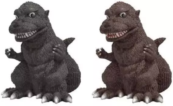 Godzilla Figure Toho Kaiju Series Chinzaju 12cm All 2 Types Set Official Goods Figure (1954) Approx. A+B GOD ZILLA
