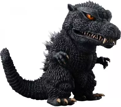 Godzilla General distribution version Height 140mm PVC painted finished figure X-Plus Defo-Real (2004) approx. Non-scale