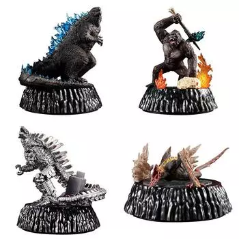 Godzilla HG Godzilla 06 Godzilla Kong все 4 типа набор Gacha Gacha D+ против. серый
