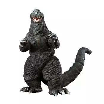 Godzilla Middle Soft Vinyl Kit Reprint Soft Vinyl неокрашенный сборочный комплект (1962) Немасштаб чёрный