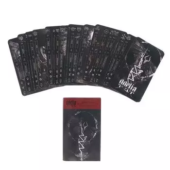 Goetia Tarot In Darkness Карты Таро Карты Oracle Пророчество Гадание Настольная игра