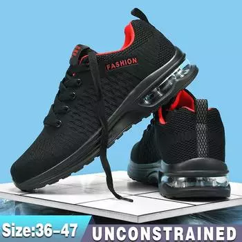 GOFFUN простые дышащие мужские кроссовки легкие новые удобные спортивные кроссовки для влюбленных 38 чёрный