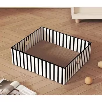 Гофрированная доска для кошачьих когтей, кошачье гнездо, доска для когтей, сопротивление хвату, износостойкая доска для кошачьих когтей, гнездо 37CM